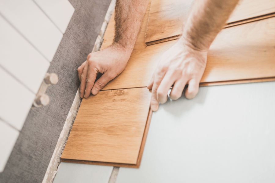 Verlegerichtung des Laminats  bei Renovierungen