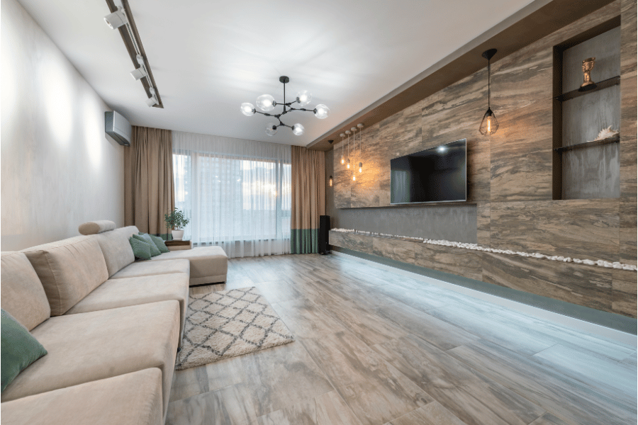 Vinyl oder Laminat im Wohnzimmer