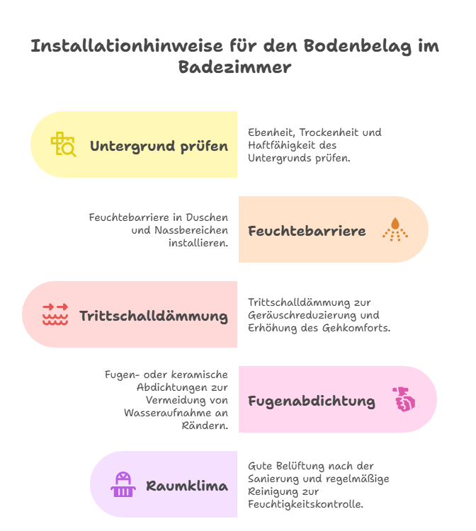 Tipps zur Verlegung und Pflege für eine lange Haltbarkeit