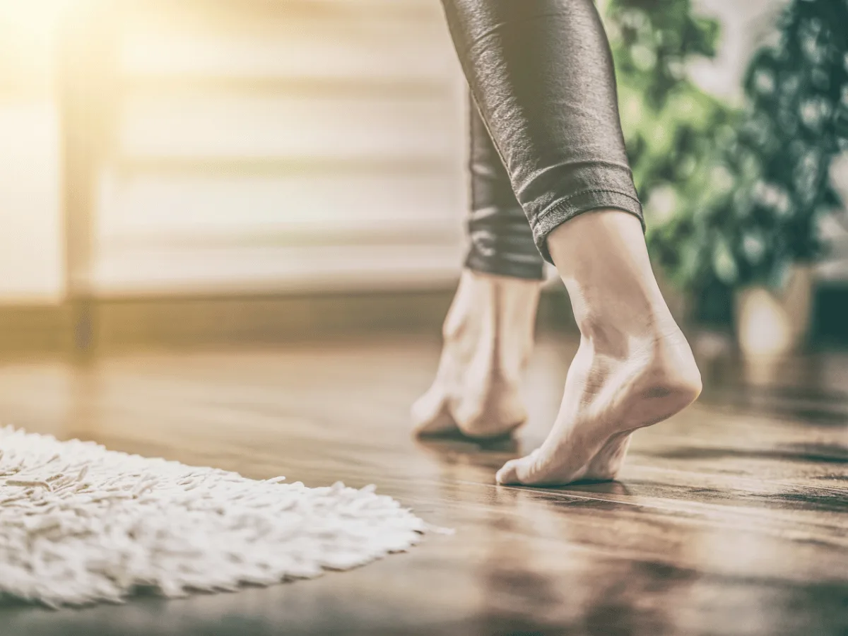 Welcher Bodenbelag ist am wärmsten?